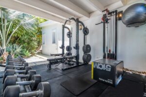 beachfront villa la luisa golden mile gym 1