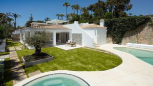 Beachfront Villa La Luisa, Golden mile, Marbella