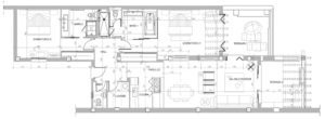 Floor plan - Apartment in Puente Romano Hotel Grounds