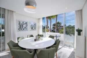 Dining area - Duplex Penthouse in Puente Romano resort, Marbella - Drago 32 20