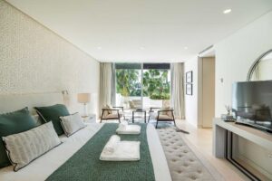 Bedroom - Duplex Penthouse in Puente Romano resort, Marbella - Drago 32 24