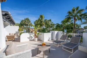 Bedroom - Duplex Penthouse in Puente Romano resort, Marbella - Drago 32 28
