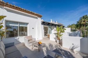 Bedroom - Duplex Penthouse in Puente Romano resort, Marbella - Drago 32 29