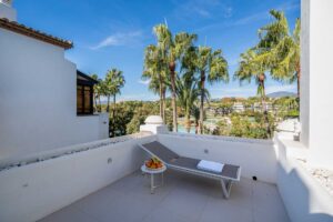 Terrace - Duplex Penthouse in Puente Romano resort, Marbella - Drago 32 58