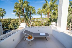 Terrace - Duplex Penthouse in Puente Romano resort, Marbella - Drago 32 59