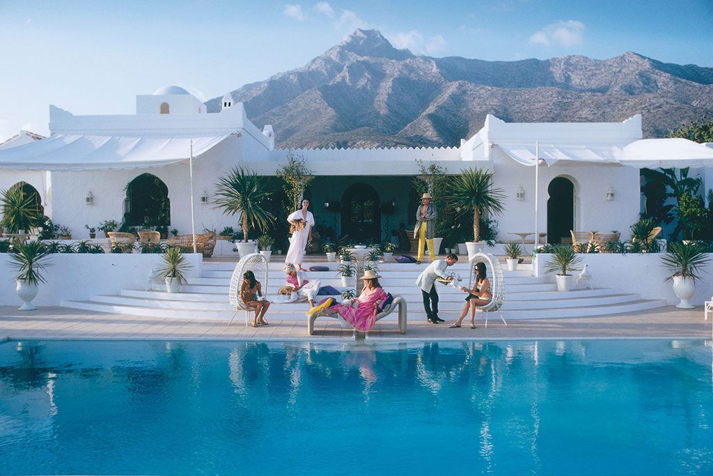 Slim Aarons Photographed Marbella in the 60s, 70s and 80s.