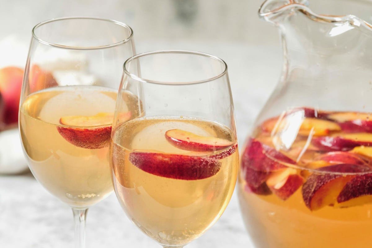 White Sangria- An amazing take on the classic sangria, often made with apples. Try it, you will love it.