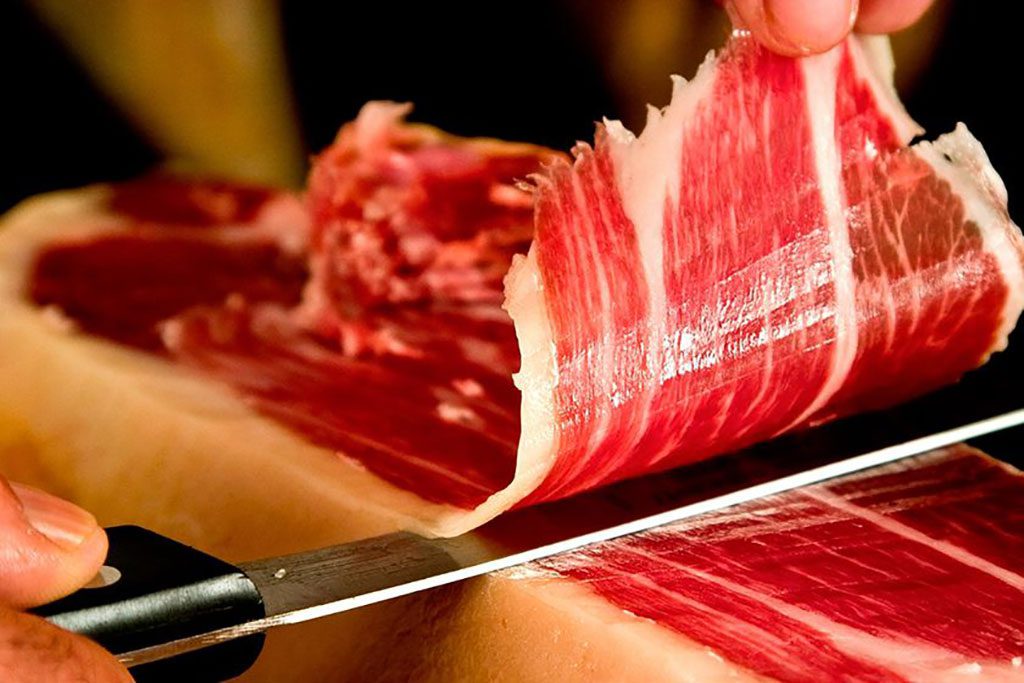 Jamon- Huelva in Andalucía is home to the famous Jamon de Bellota. OK, not so suitable for the plant based crowd, but still a fantastic delicacy.