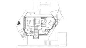 First floor plan - Villa Verde Marbella