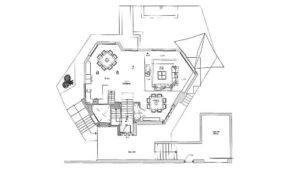 Ground floor plan - Villa Verde Marbella