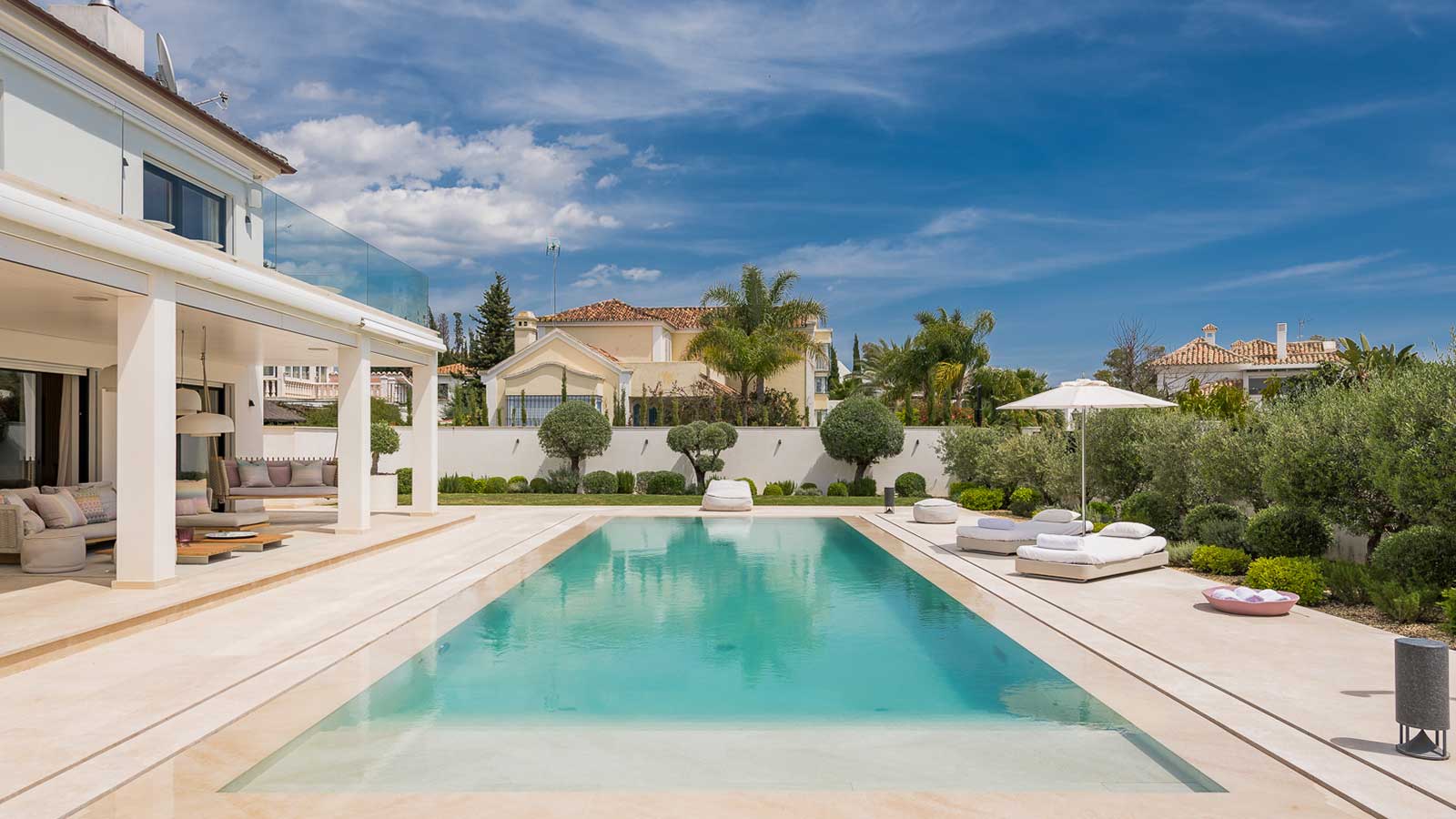 Villa de luxe sur la plage Golden mile, Marbella