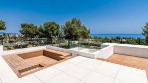 Sea view terrace - Villa Los Angeles, Sierra Blanca, Marbella