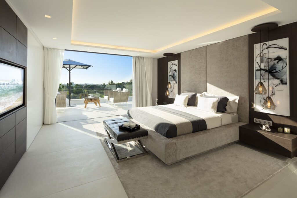 Une villa dotée de 5 chambres à coucher dans la vallée du golf de Marbella