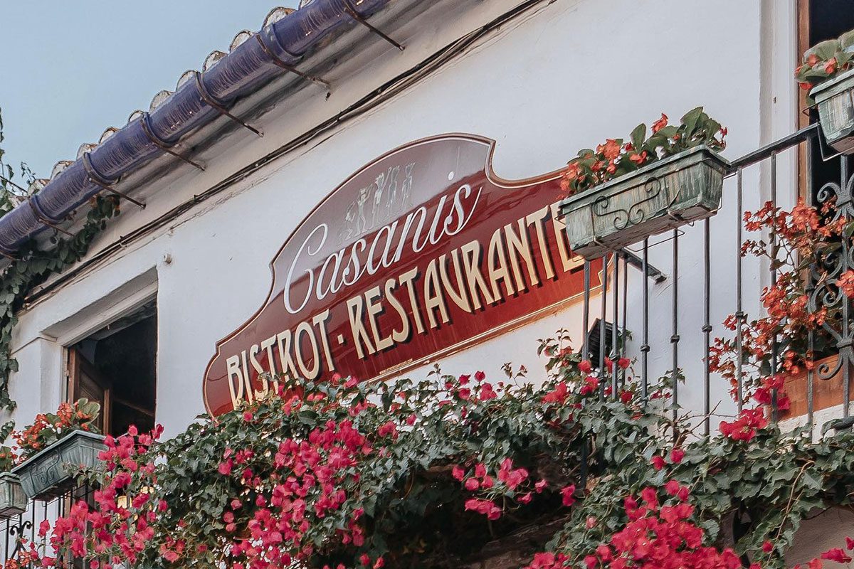 Lunch at Casanis in Marbella's Old Town