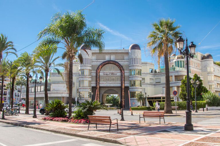 The celebrity street map of Puerto Banus