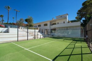tennis court villa large group holidays in marbella