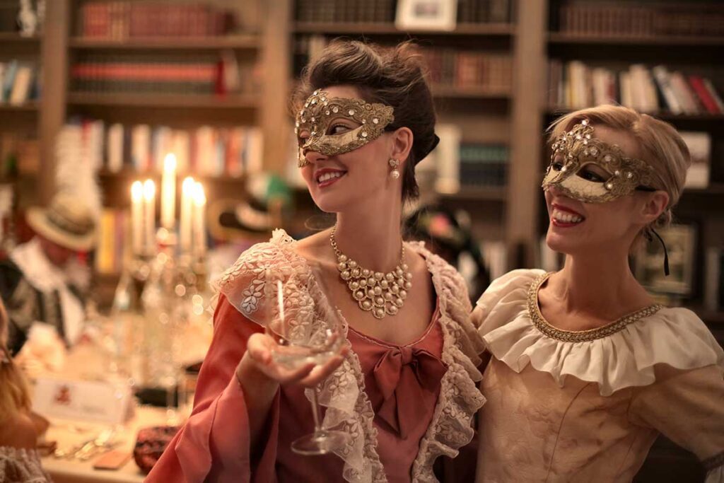 Victorian style hen and stag party