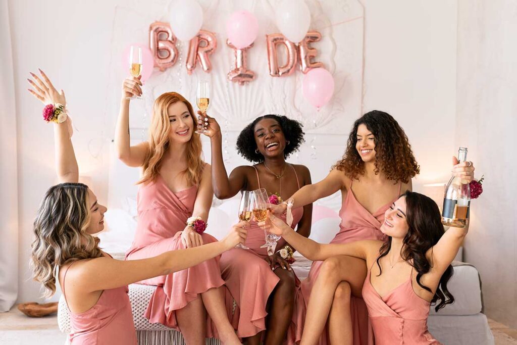 Hen and stag party Marbella, women bridal party
