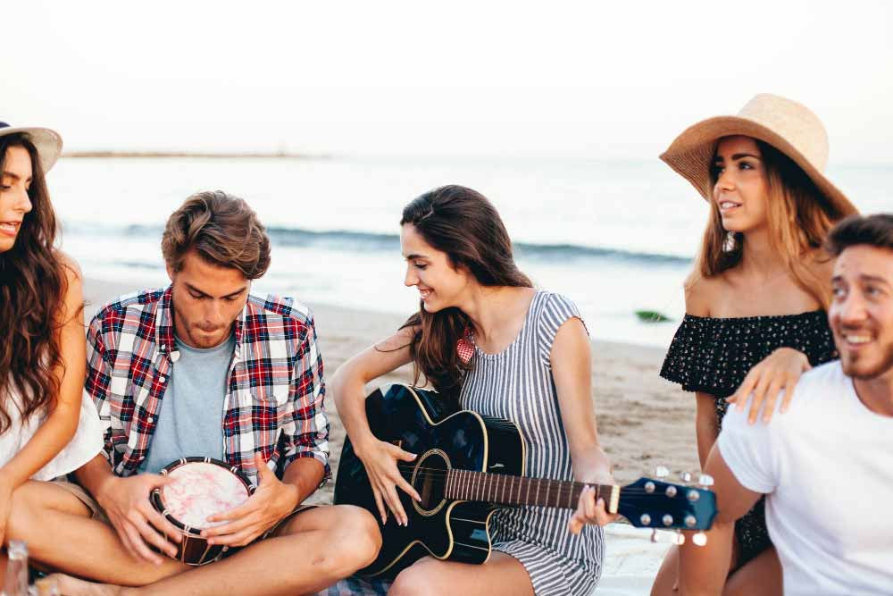 How to Play Music at the Beach