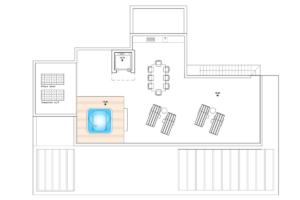 Villa Estrella - floor plans 5 - Solarium