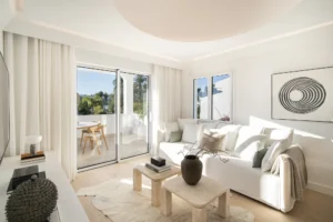 Livingroom - Luxury 3 bedroom apartment in Nueva Andalucía, Marbella, Spain