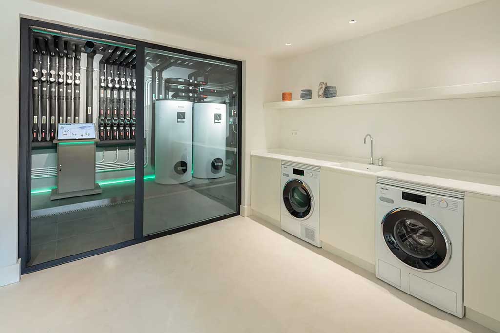 Laundry Room at Villa Azur, Marbella