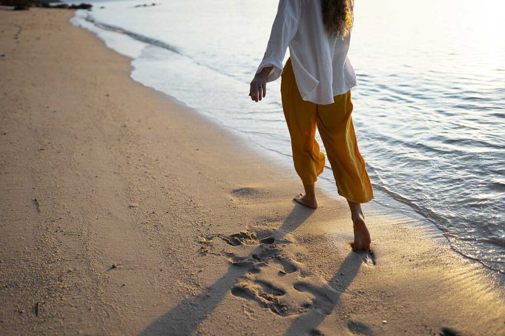 Morning Walks by the Sea on The Golden Mile