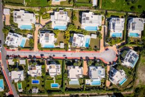 Top view - 5 bedroom villa jomo marbella 05 - Drone