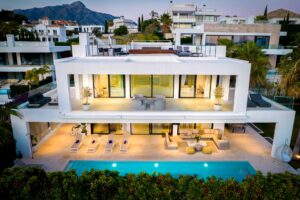 Villa at night - 5 bedroom villa jomo marbella 109