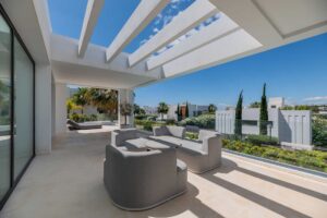 Terrace - 5 bedroom villa jomo marbella 47