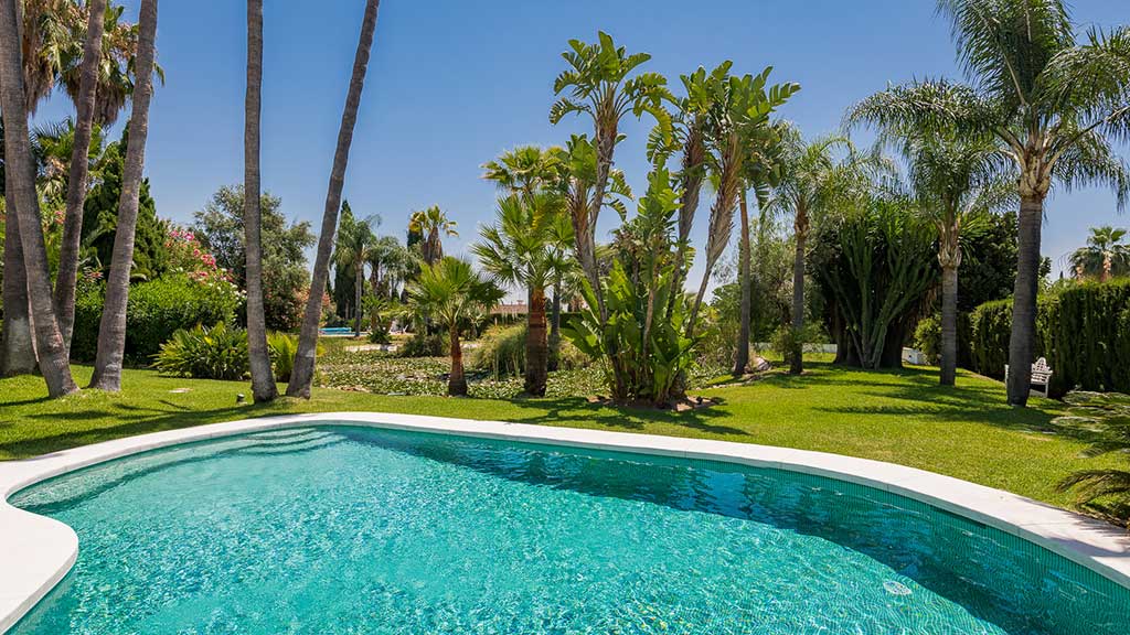 Marbella villas with private pools and gardens