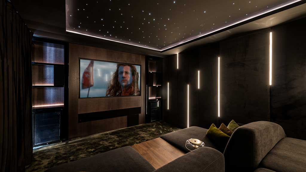 Villas with private cinemas in Marbella