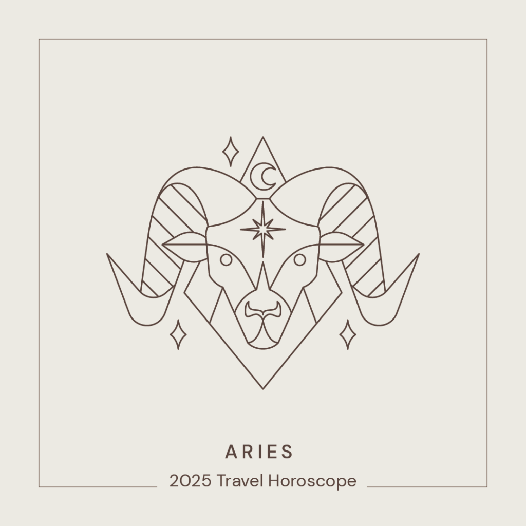 Aries - Travel Horoscope 2025