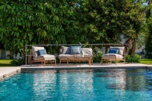 Swimming pool - Villa Palm Springs, La Cerquilla, Nueva Andalucía, Marbella, Spain