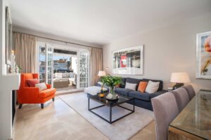 Chic Mediterranean 3-Bedroom Retreat at Puente Romano