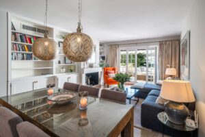 Chic Mediterranean 3-Bedroom Retreat at Puente Romano