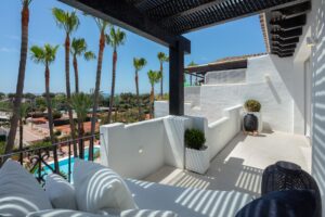 Terrace - 3 Bedroom Townhouse in Puente Romano, Marbella - Gazania 31