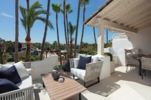 Terrace - 3 Bedroom Townhouse in Puente Romano, Marbella - Gazania 31