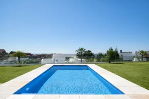 Swimming pool - Villa Fuego - Sea View Retreat with Private Pool in Benahavis