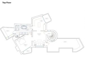 top floor villa sadiye plans 1
