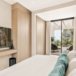 Villa Las Vistas - Master Bedroom located in top Floor