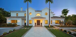 villa sunrise entrance front