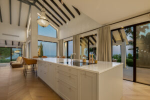 Villa Siempre Viva - Kitchen at Dusk