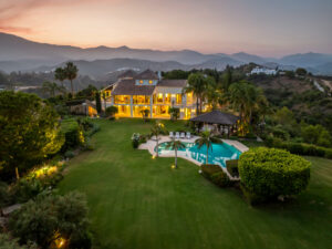 Villa Siempre Viva - Exterior at Dusk