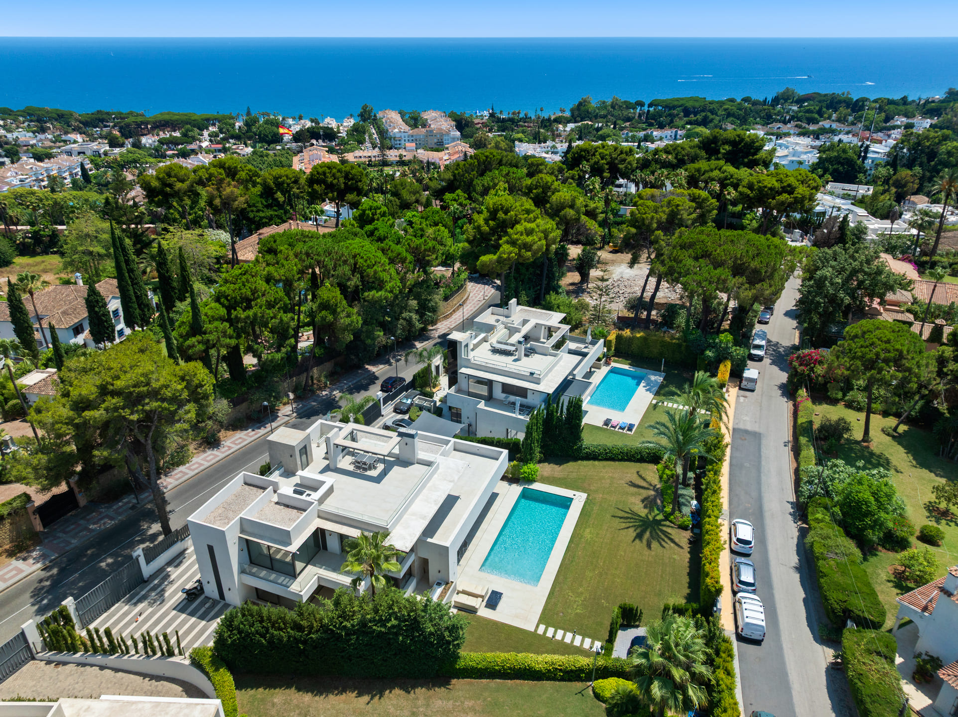 Villa La Carolina Aerial